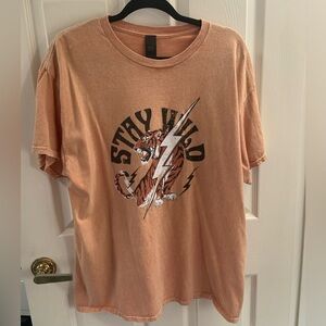 Stay wild graphic t shirt
